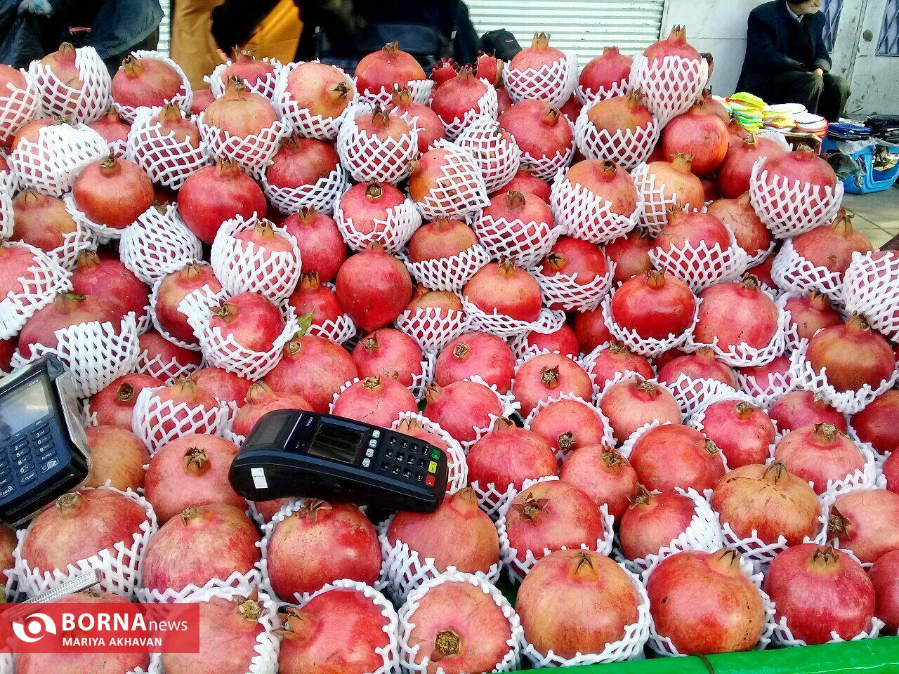 بازار رشت در شب یلدا بازار رشت در شب یلدا