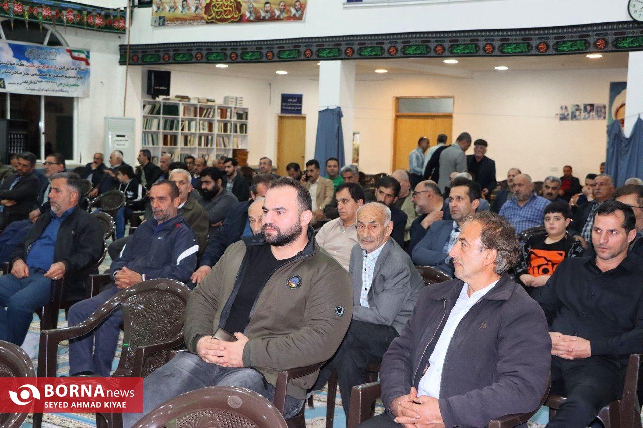 مراسم یادواره شهدا و محفل انس با قرآن در لاهیجان مراسم یادواره شهدا و محفل انس با قرآن در لاهیجان