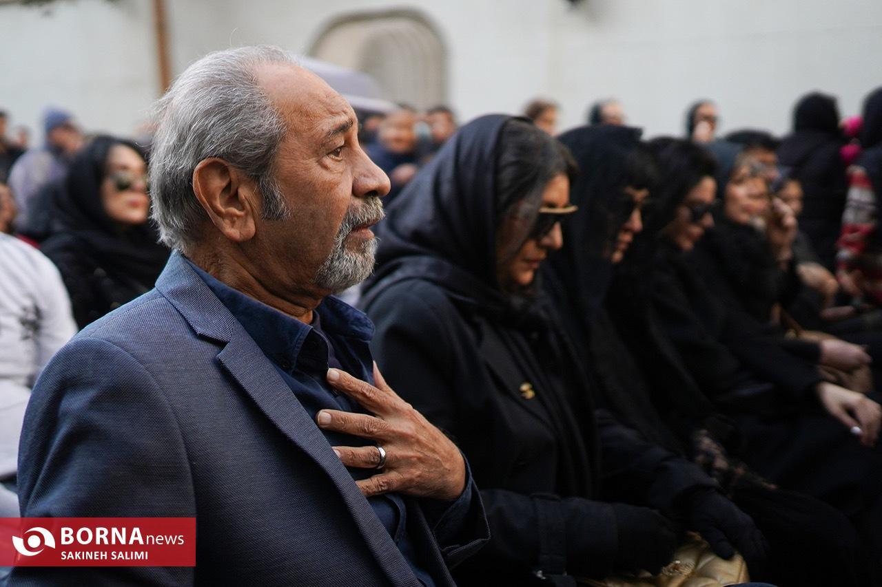 کدام هنرمندان در مراسم تشییع بیتا فرهی حضور داشتند+ تصاویر