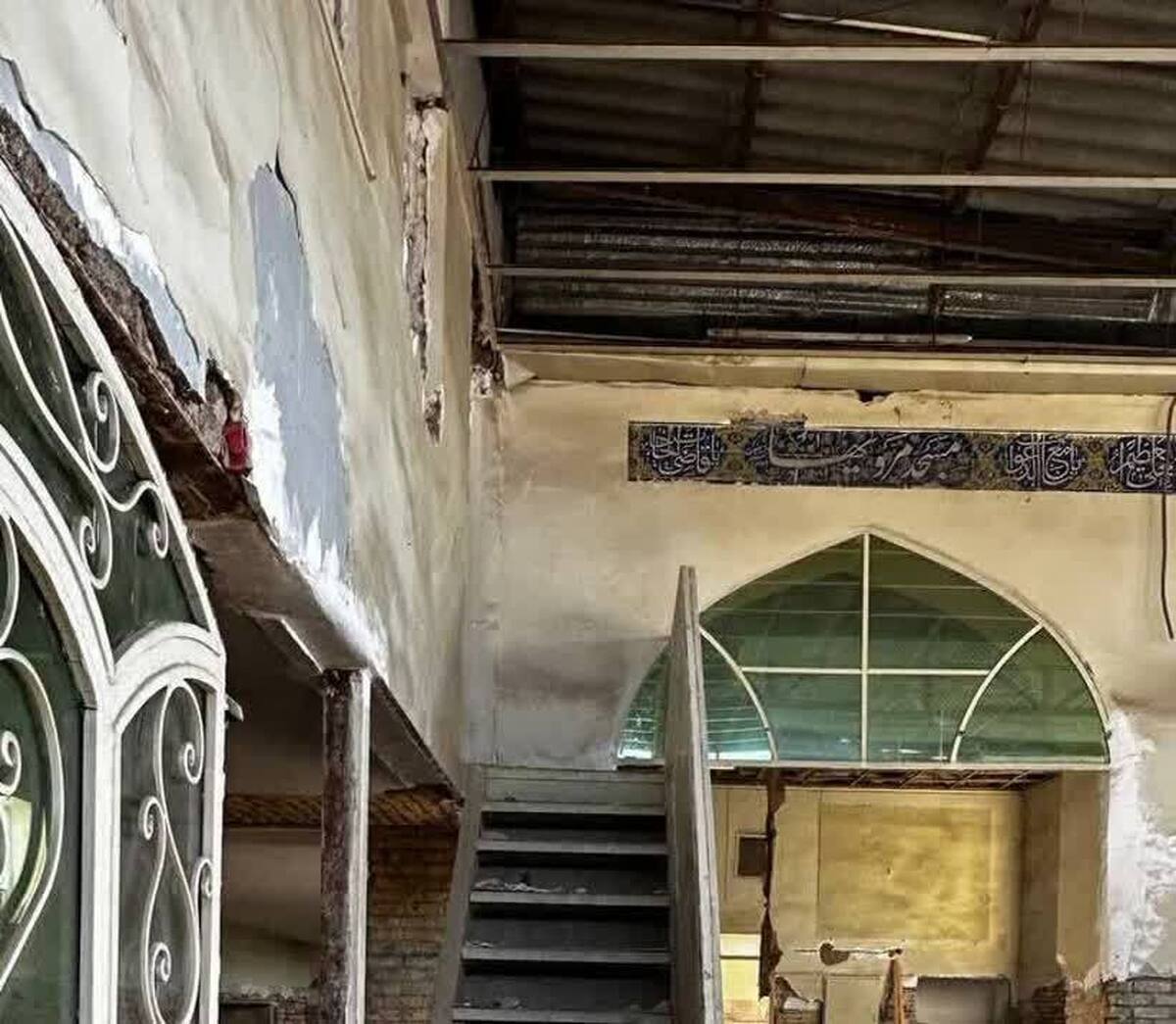 مرمت مسجد «مروی‌ها» آغاز شد