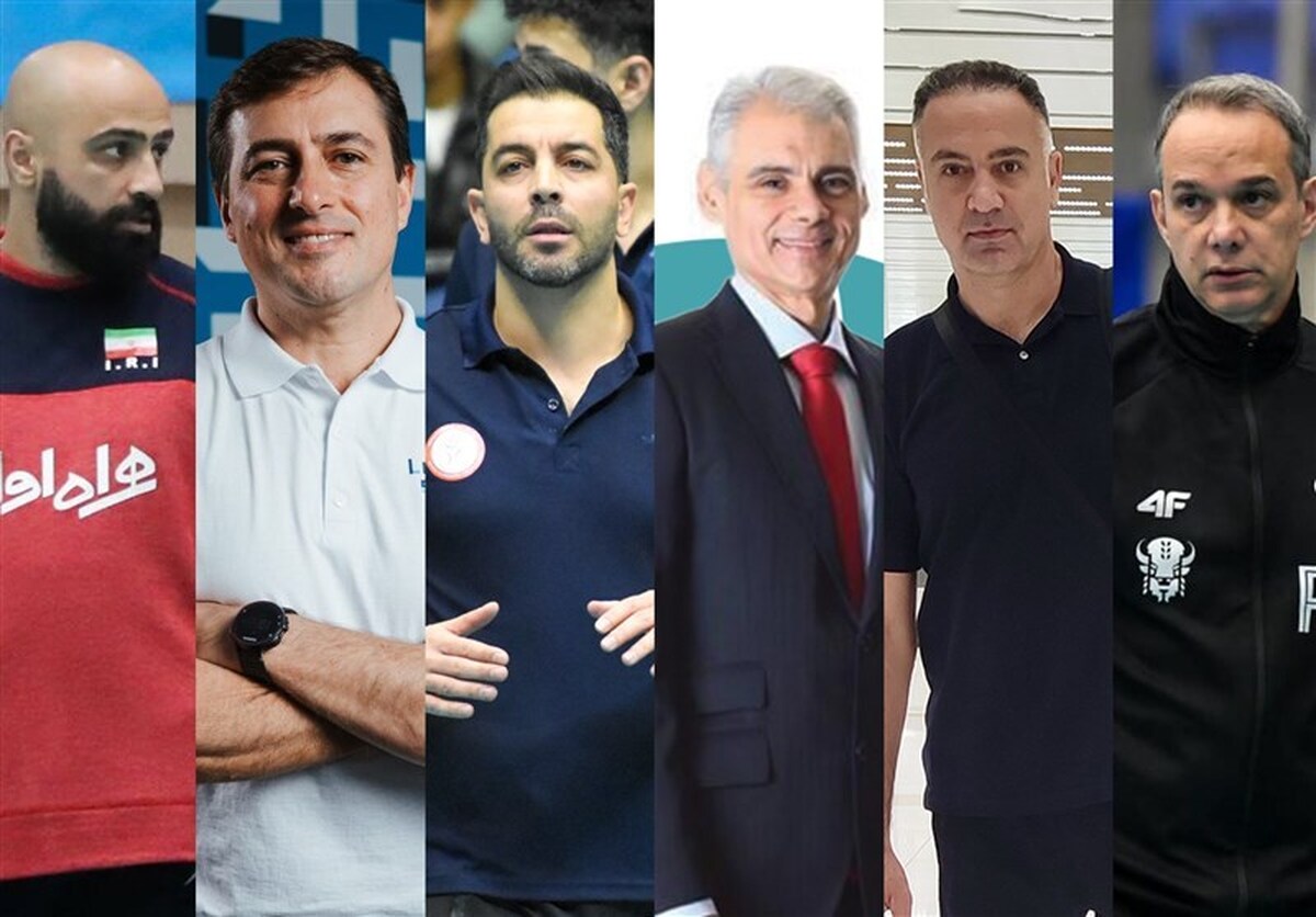 معرفی کادر فنی تیم ملی والیبال