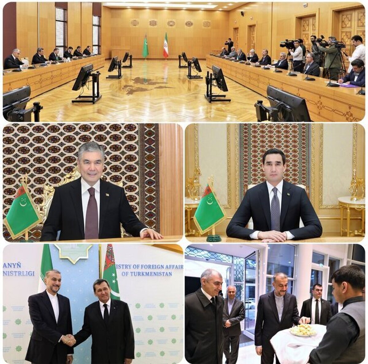 امیرعبداللهیان: توسعه و تحکیم همکاری‌ها مورد توجه ترکمنستان و ایران است