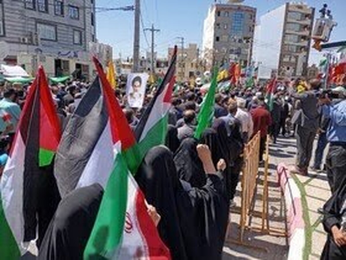 راهپیمایی روز قدس در ایلام و۱۱ شهرستان استان برگزار شد