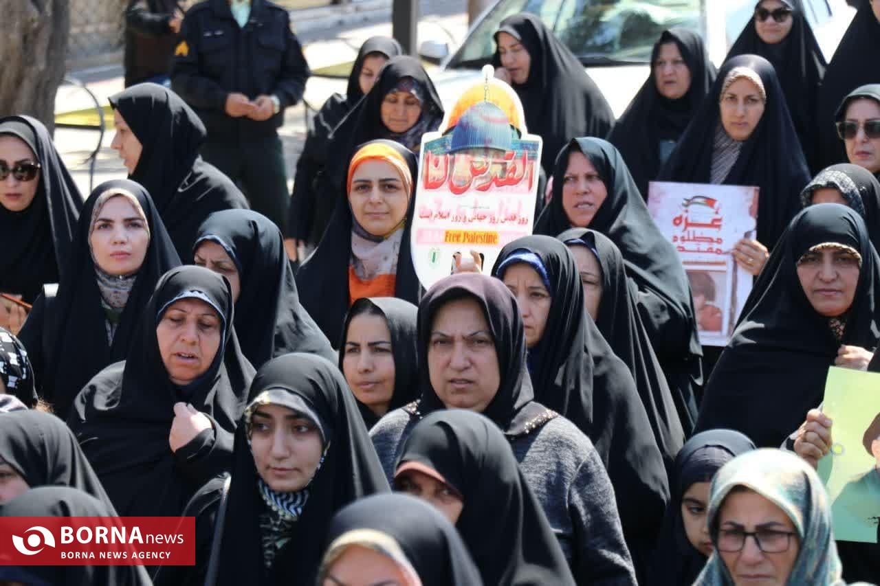 شرکت فرماندار و مسوولین شهرستان رودبار در راهپیمایی روز جهانی قدس