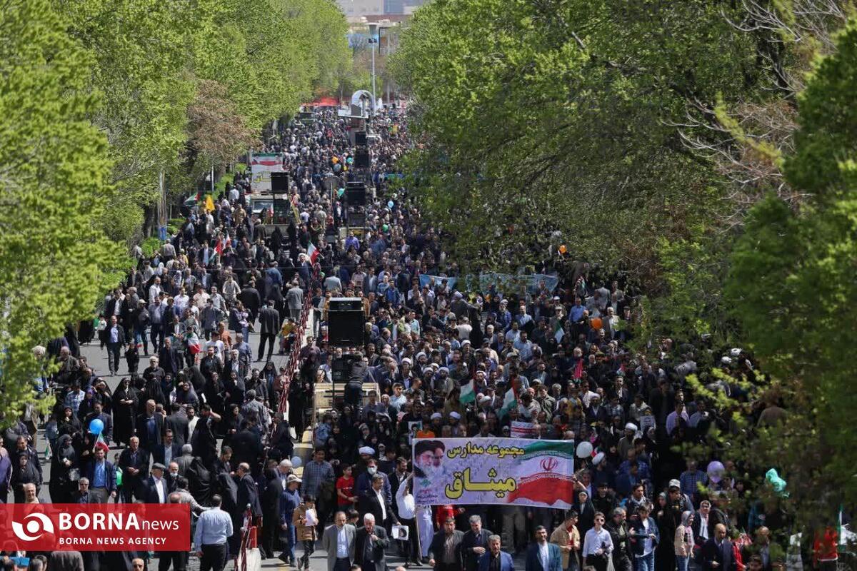راهپیمایی روز جهانی قدس_تبریز