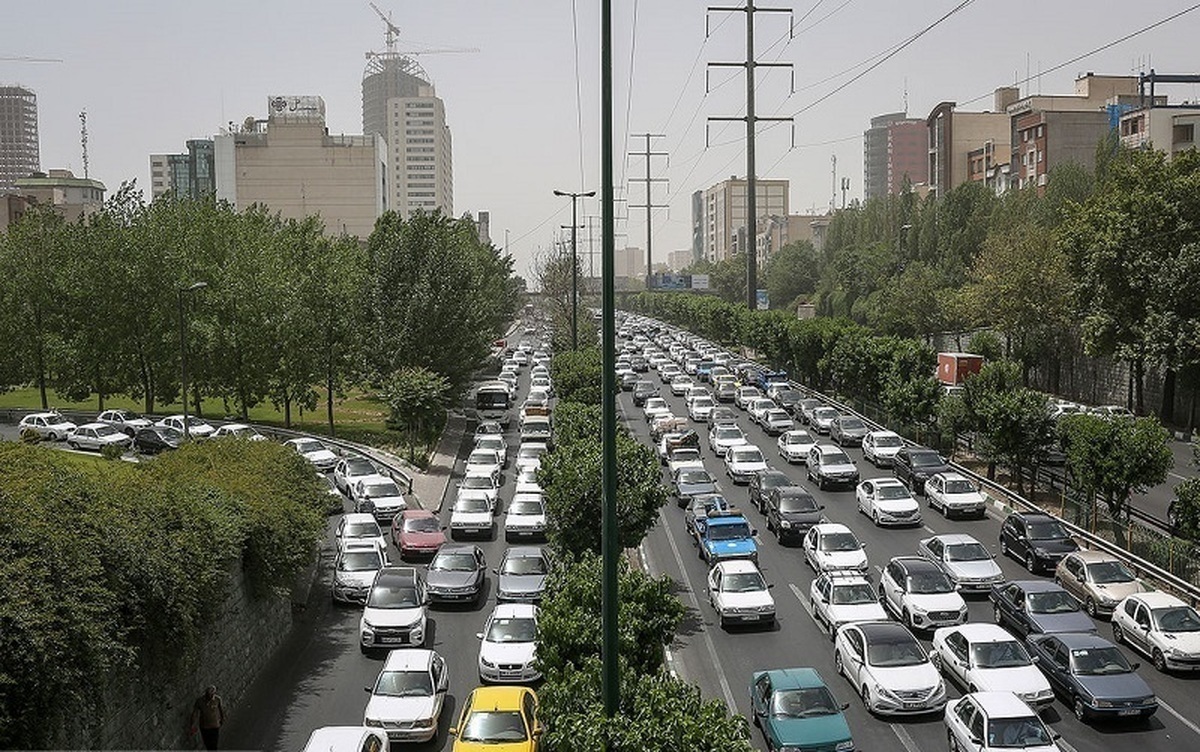 ترافیک در بزرگراه ها و معابر تهران
