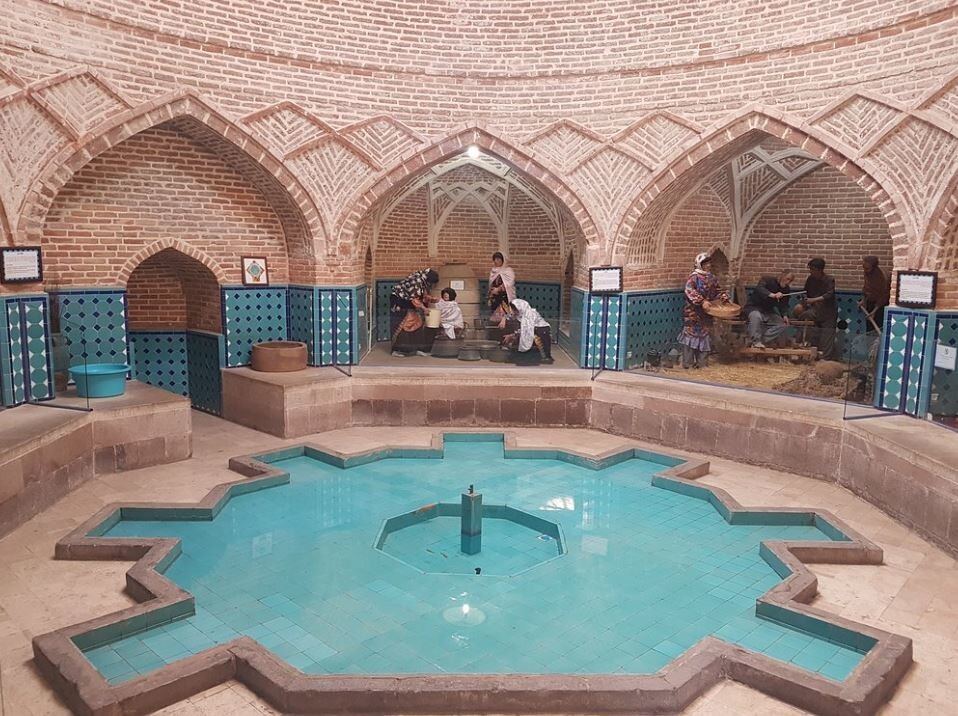 گرمابه های تاریخی قزوین، جاذبه هایی برای گردشگران نوروزی  
