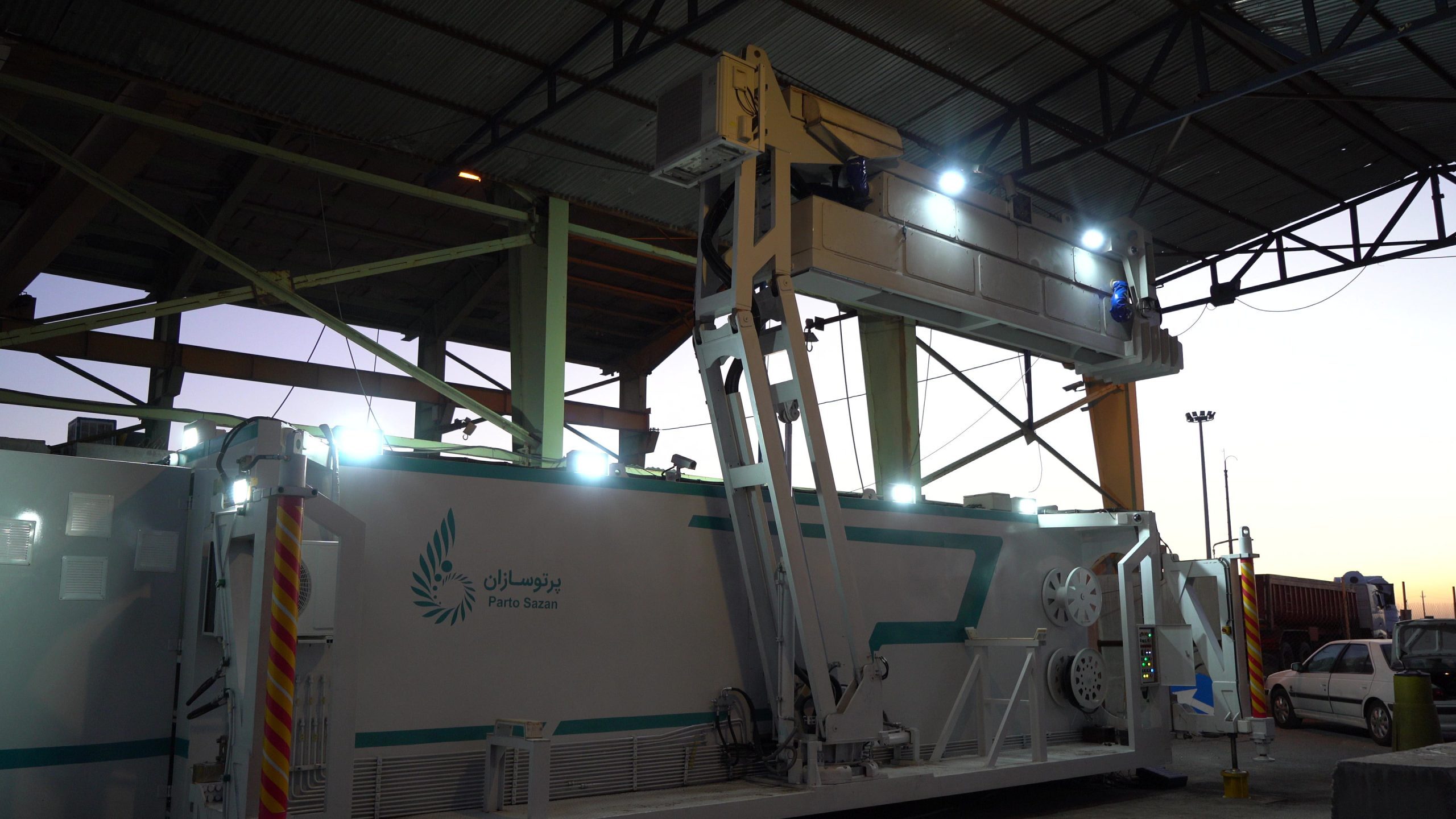 ساخت دستگاه کارگو اسکنر دانشبنیان ایرانی با اسکن روزانه ۷۰۰کامیون ساخت دستگاه کارگو اسکنر دانشبنیان ایرانی با اسکن روزانه ۷۰۰کامیون