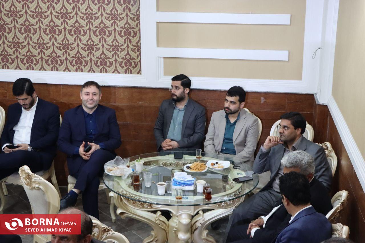 برگزاری مراسم گلریزان آزادی زندانیان در لاهیجان