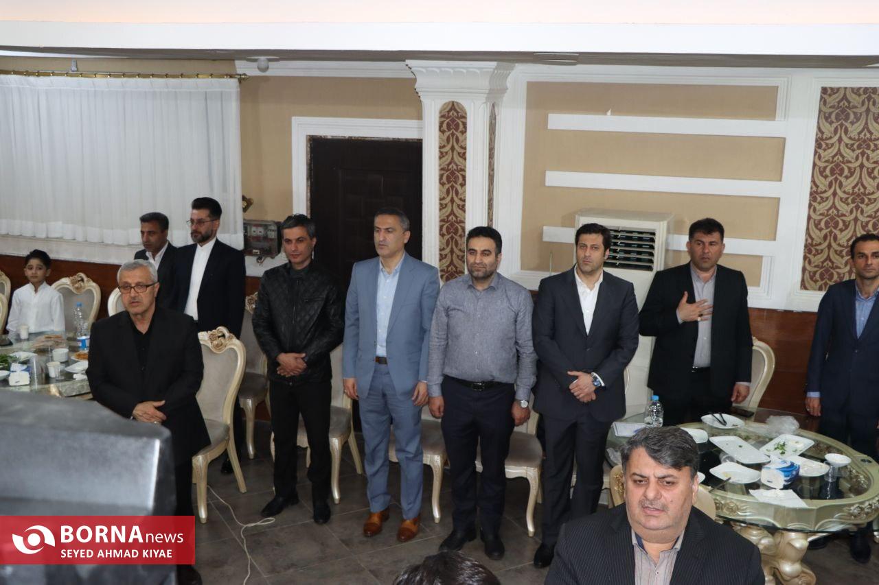 برگزاری مراسم گلریزان آزادی زندانیان در لاهیجان