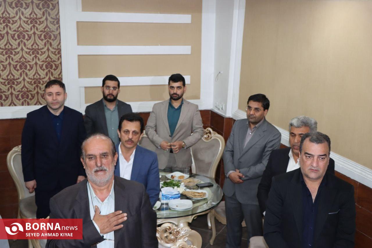 برگزاری مراسم گلریزان آزادی زندانیان در لاهیجان