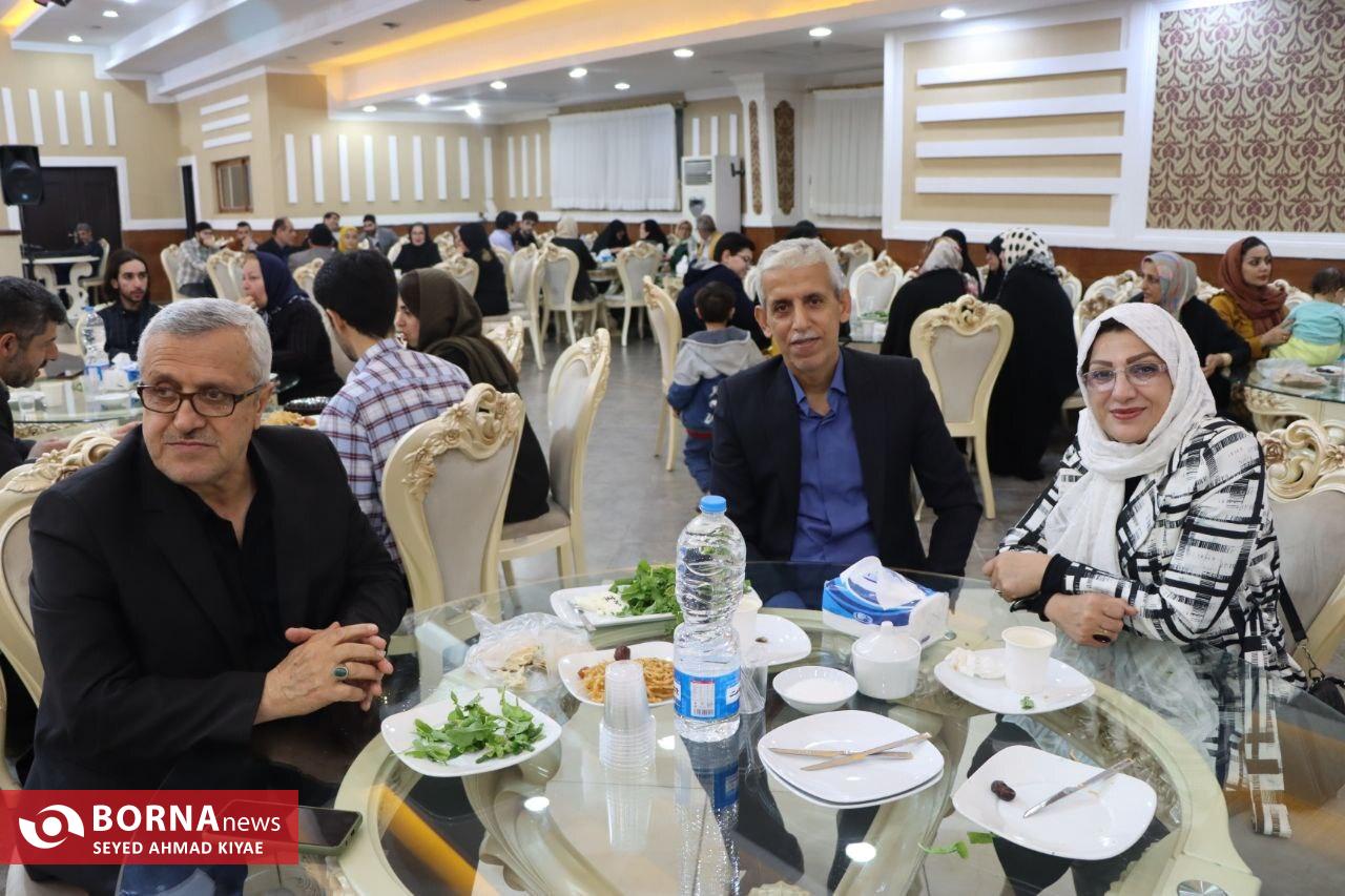 برگزاری مراسم گلریزان آزادی زندانیان در لاهیجان