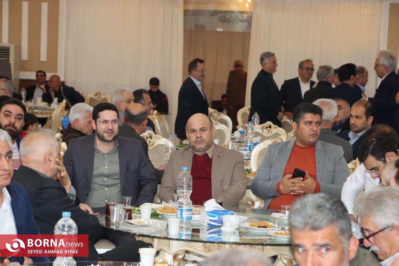 برگزاری مراسم گلریزان آزادی زندانیان در لاهیجان