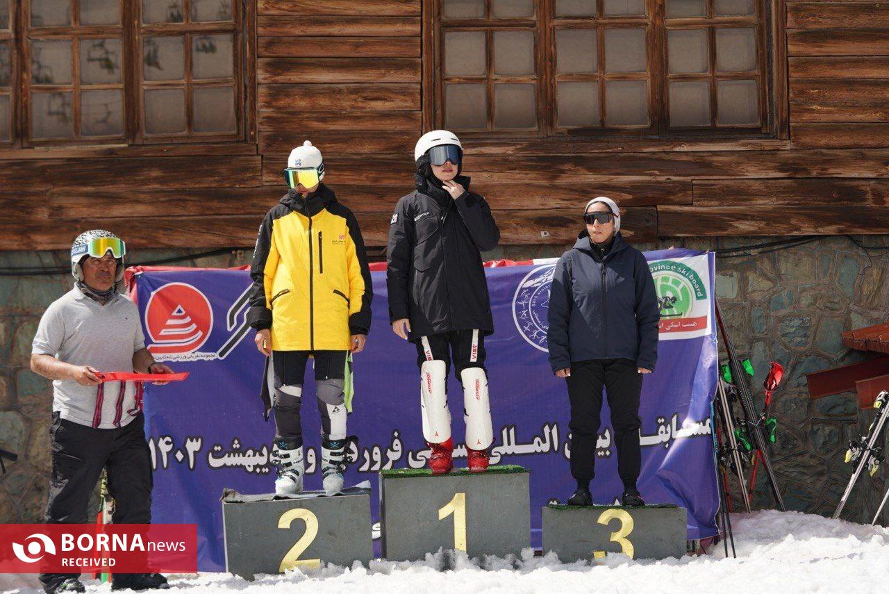 دومین روز از مسابقات بین المللی اسکی آلپاین برگزار شد دومین روز از مسابقات بین المللی اسکی آلپاین برگزار شد