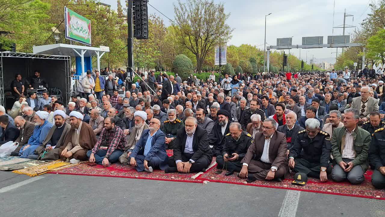 نماز عید سعید فطر در استان قزوین اقامه شد