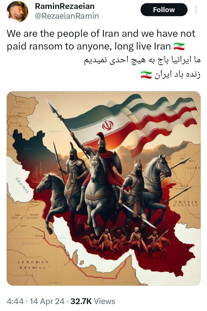 واکنش محمد انصاری و رامین رضاییان به حمله ایران به رژیم صهیونیستی