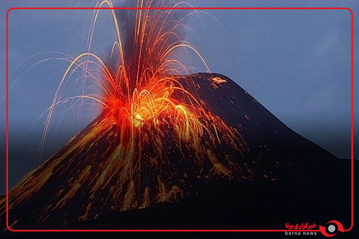 فوران متعدد آتشفشان روانگ در اندونزی