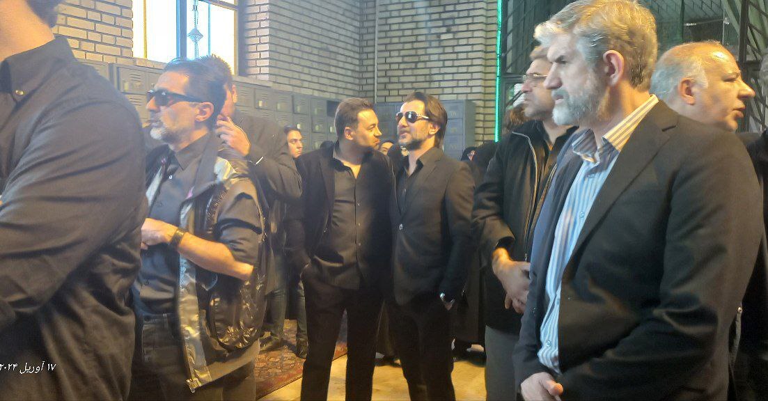 برگزاری مراسم تشییع مربی بدنساز پرسپولیس در امامزاده علی اکبر