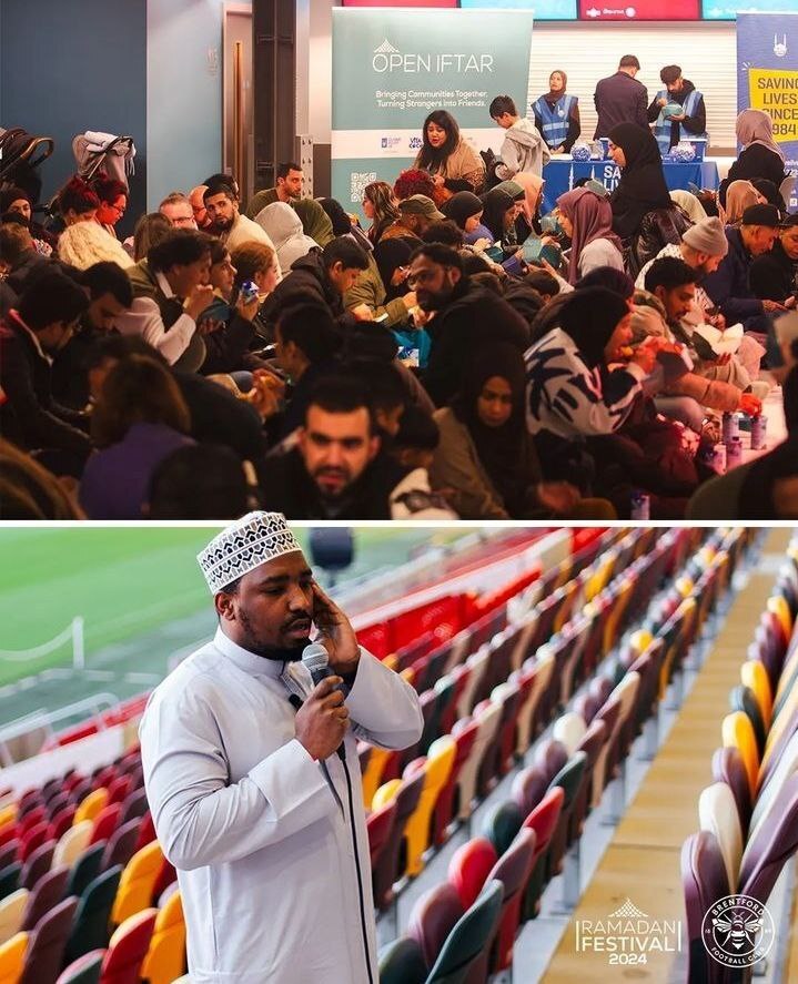 سفره افطاری تیم سامان قدوس در ماه رمضان + تصاویر