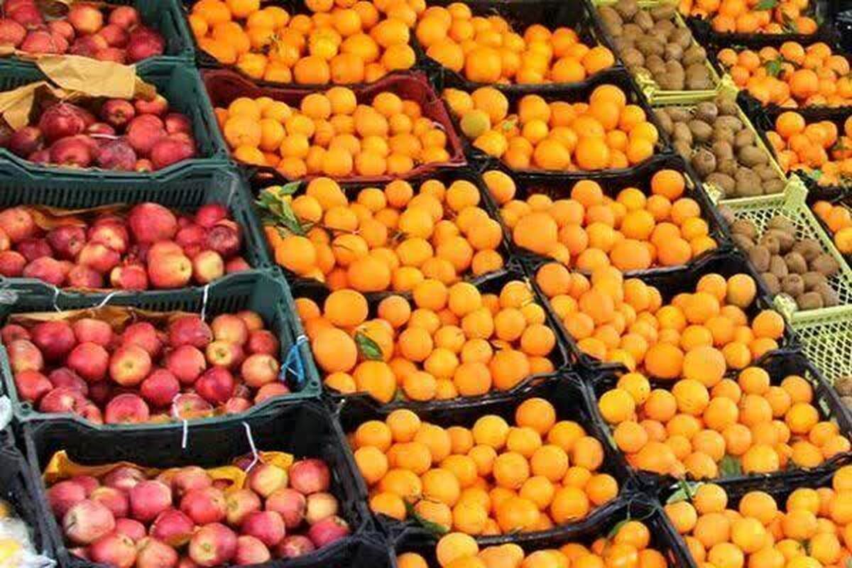 حدود 7 تن میوه هر روز در شهر قشم توزیع می‌شود