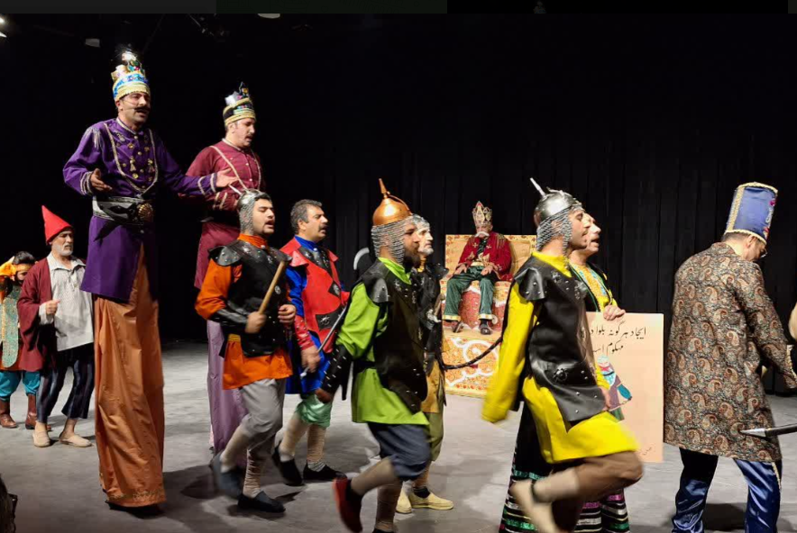 «نمایش «باد شاه» طنزی فاخر از هنرمندان توانمند قزوین