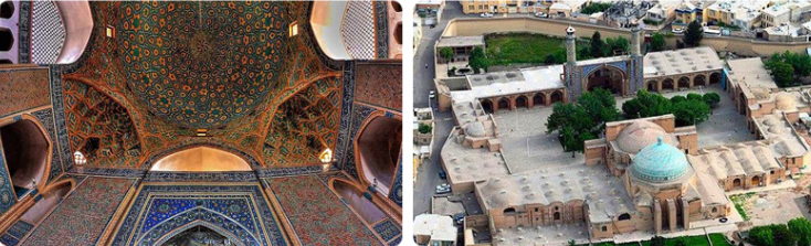 دیدن سبک معماری کهن در مسجد جامع قزوین دیدن سبک معماری کهن در مسجد جامع قزوین