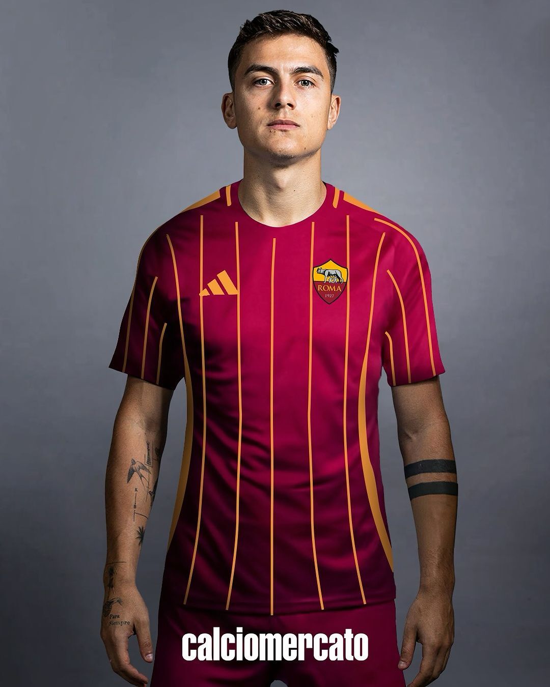 لو رفتن طرح لباس رم برای فصل ۲۰۲۴/۲۵