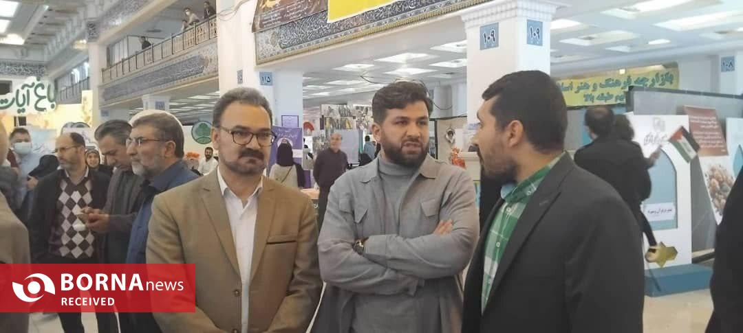 گروه سرود ثارالله شهرستان قدس در نمایشگاه بین المللی قرآن کریم با 10 اجرا خوش درخشید گروه سرود ثارالله شهرستان قدس در نمایشگاه بین المللی قرآن کریم با 10 اجرا خوش درخشید