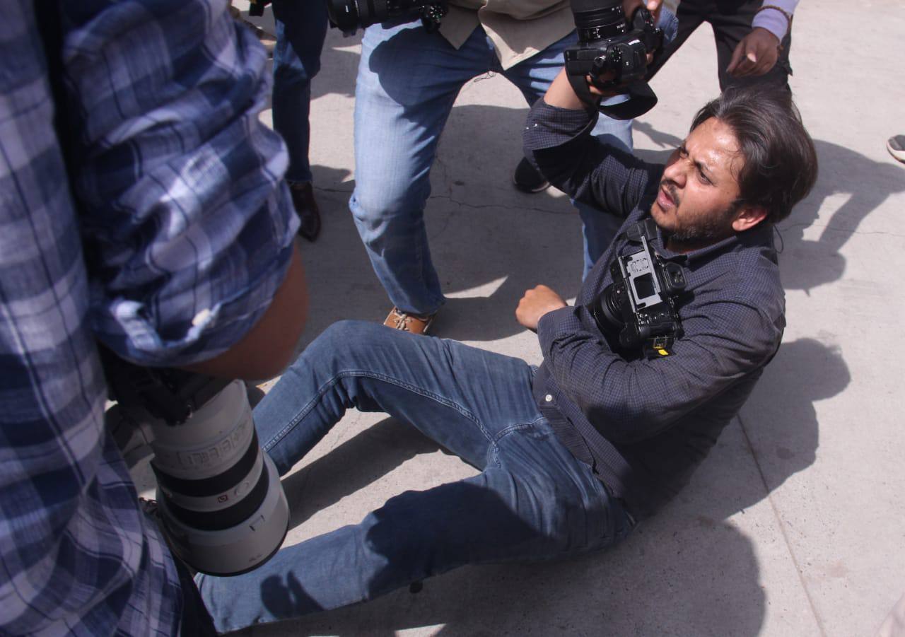 پلیس هند هرگونه حمله به خبرنگاران را رد کرد!