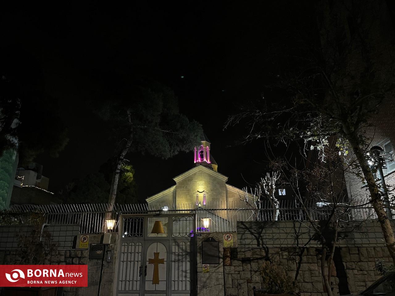 در مراسم شب سال نو میلادی چه گذشت؟/ هنر دست نقره سازان ارمنی اصفهان در کلیسای مریم مقدس