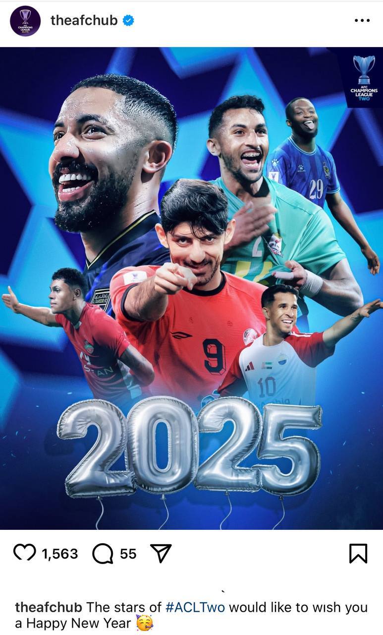 تبریک خاص AFC به مهدی ترابی تبریک خاص AFC به مهدی ترابی