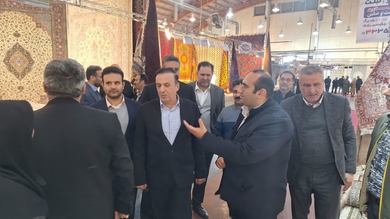 نوذری: نمایشگاه فرش دستباف قزوین از تنوع و جذابیت خوبی برخوردار بود