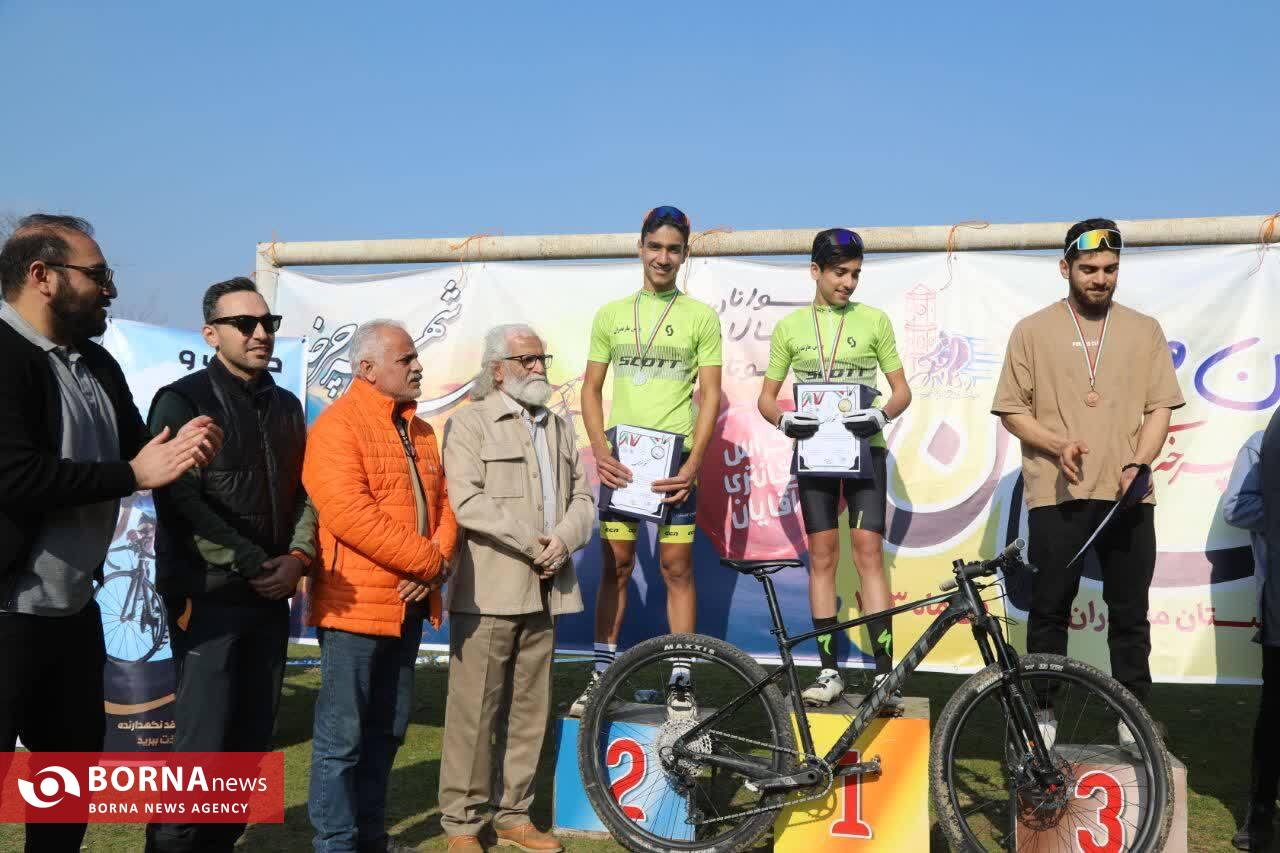 مرحله پایانی لیگ دوچرخه سواری کوهستان به میزبانی ساری برگزار شد