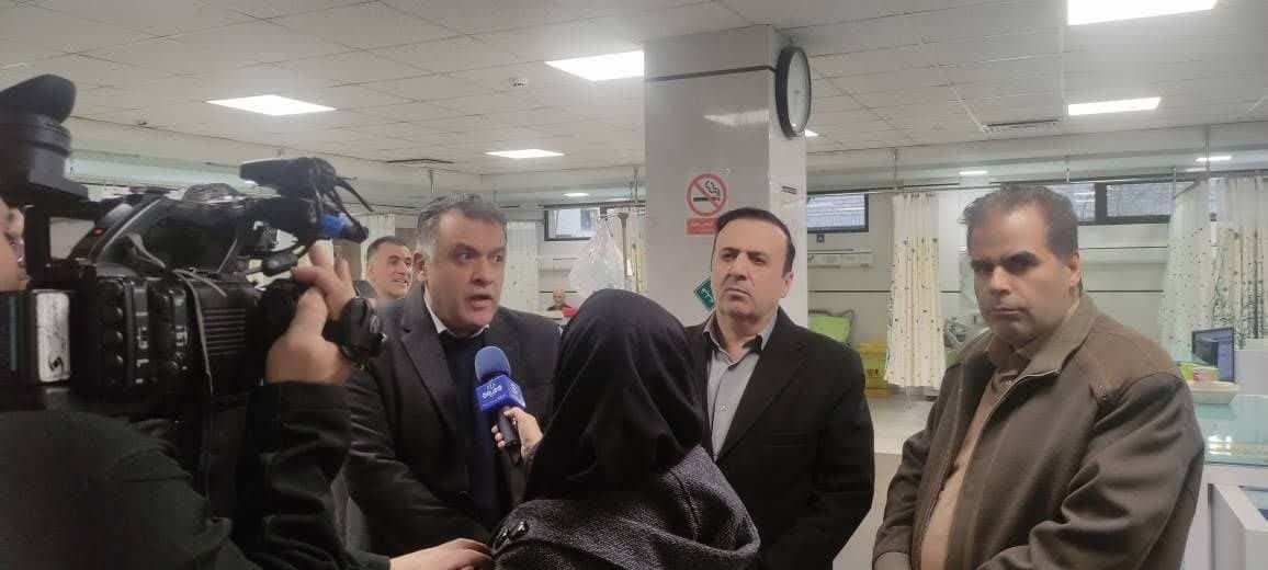 بازدید استاندار قزوین از بیمارستان تأمین اجتماعی رازی بازدید استاندار قزوین از بیمارستان تأمین اجتماعی رازی