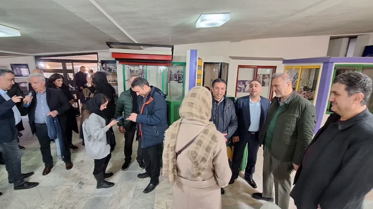 جمعی از مهندسان و کارشناسان سازمان نظام مهندسی قزوین از شرکت سکوی ایران بازدید کردند