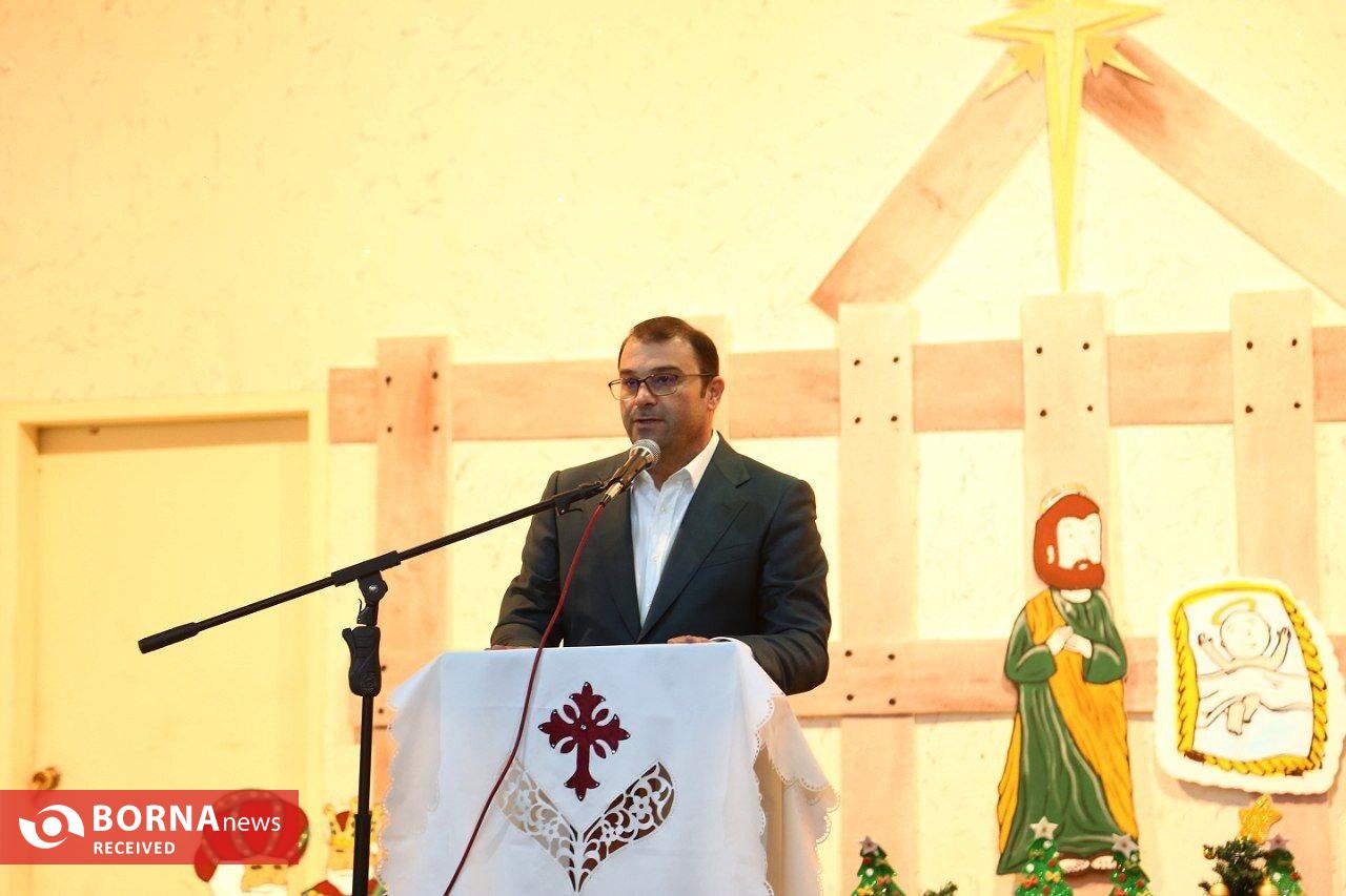 به مناسبت آغاز سال نومیلادی استاندار تهران با شهروندان مسیحی دیدار کرد به مناسبت آغاز سال نومیلادی استاندار تهران با شهروندان مسیحی دیدار کرد