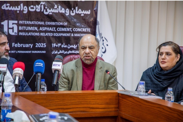 نمایش توانمندی ‌های صادراتی ایران در پانزدهمین نمایشگاه قیر و آسفالت