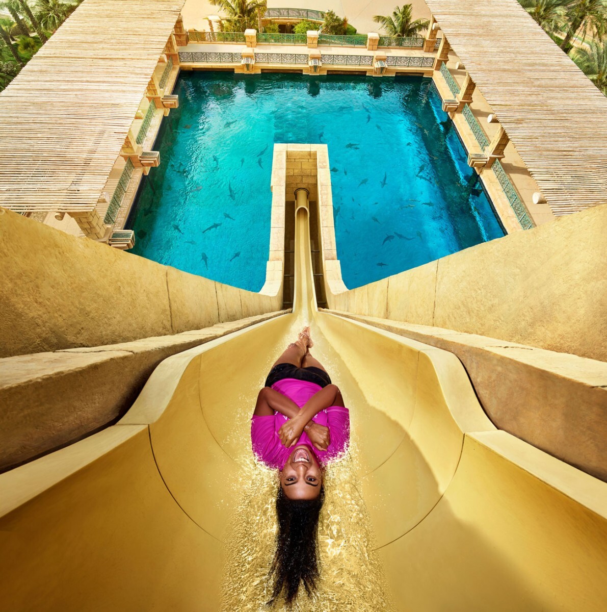 سرسره ‌های هیجان ‌انگیز پارک آبی آتلانتیس؛ آیا جرأتش را دارید؟