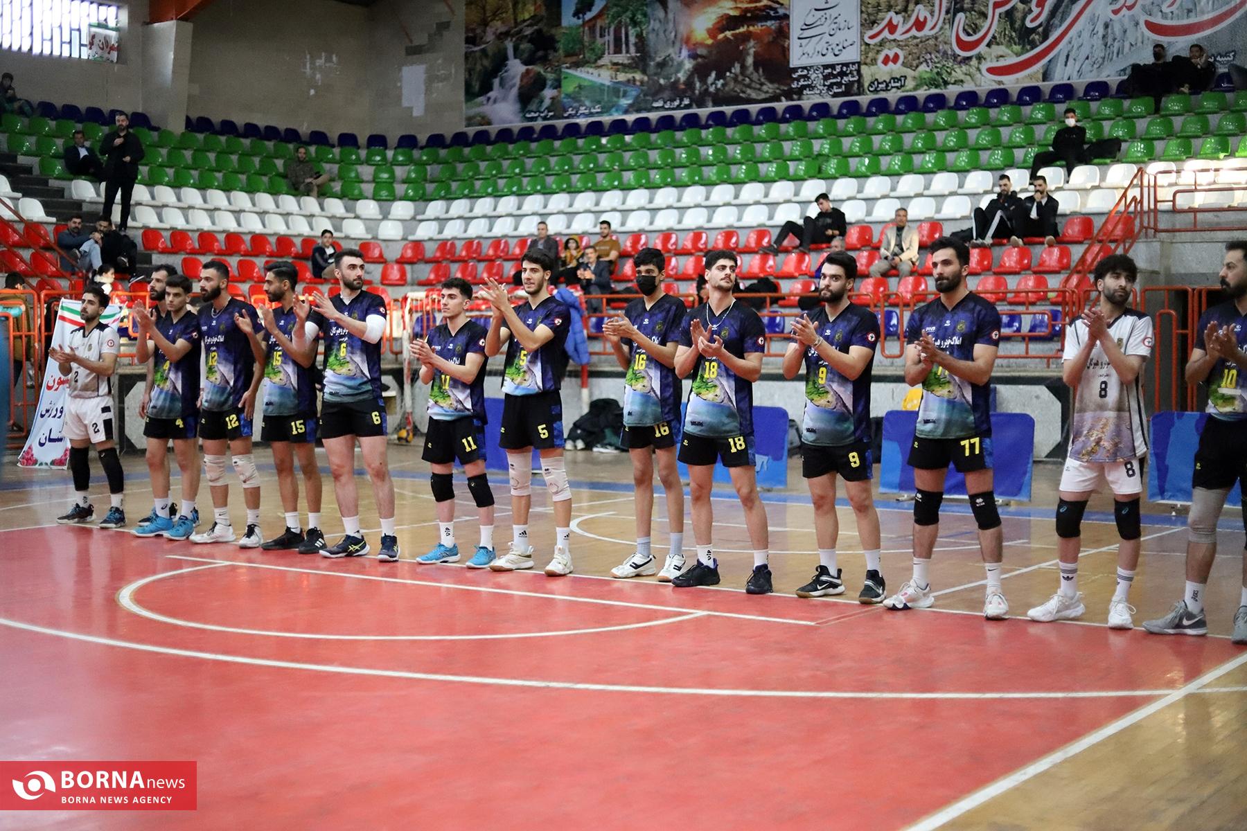 گزارش تصویری|تیم والیبال شهرداری کرمانشاه مغلوب پارگوم تالش شد