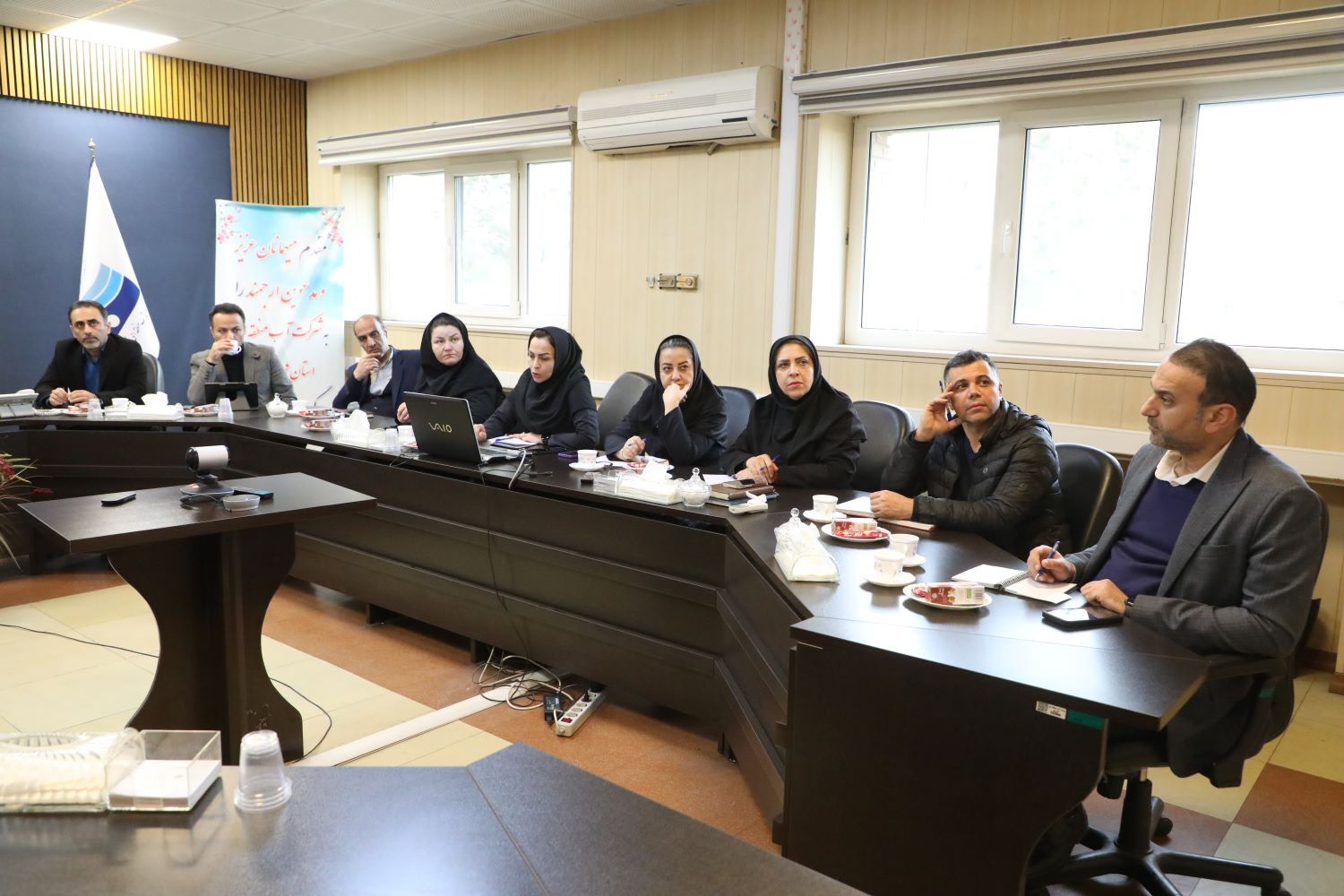 شورای راهبری تحول اداری در شرکت آب منطقه ای قزوین برگزار شد