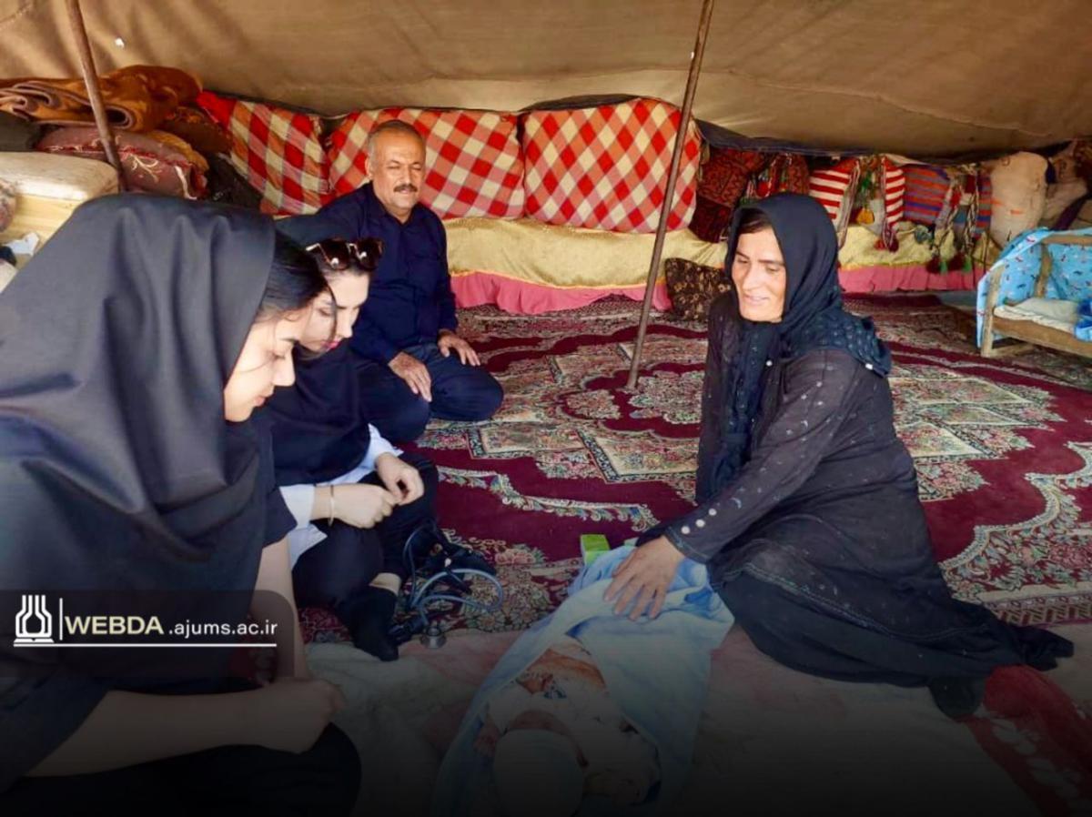ارایه خدمات بهداشتی به بیش از ۱۳۰۰ نفر از عشایر تحت پوشش مسجدسلیمان طی سال