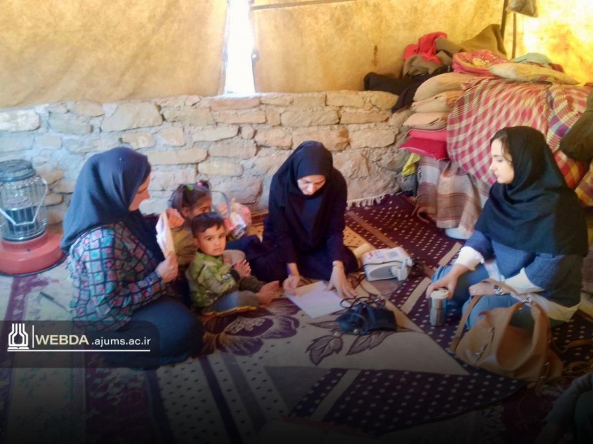 ارایه خدمات بهداشتی به بیش از ۱۳۰۰ نفر از عشایر تحت پوشش مسجدسلیمان طی سال