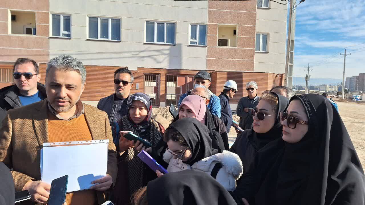 پروژه ۷۶۰ واحدی نهضت ملی مسکن در قزوین آماده واگذاری است