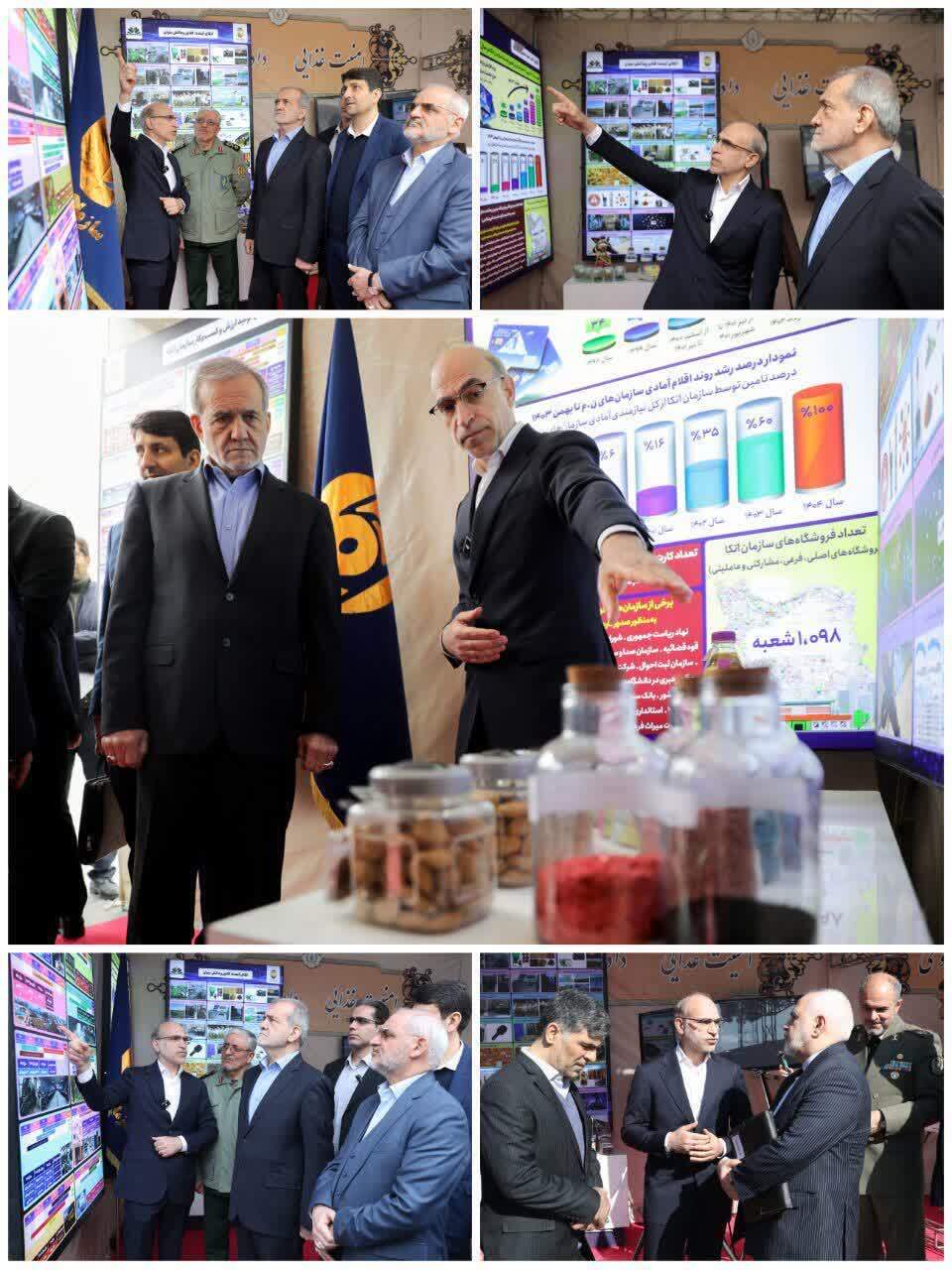 بازدید رئیس جمهور از نمایشگاه توانمندی‌های وزارت دفاع و سازمان اتکا/نمایشگاه توانمندی‌ها؛ گامی در جهت توسعه همکاری‌های دفاعی-ملی