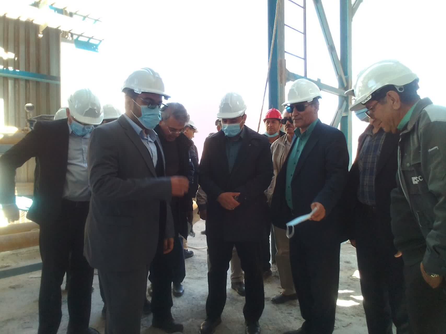 بازدید رئیس دادگستری از کارخانه سیمان خاکستری نی ریز بازدید رئیس دادگستری از کارخانه سیمان خاکستری نی ریز