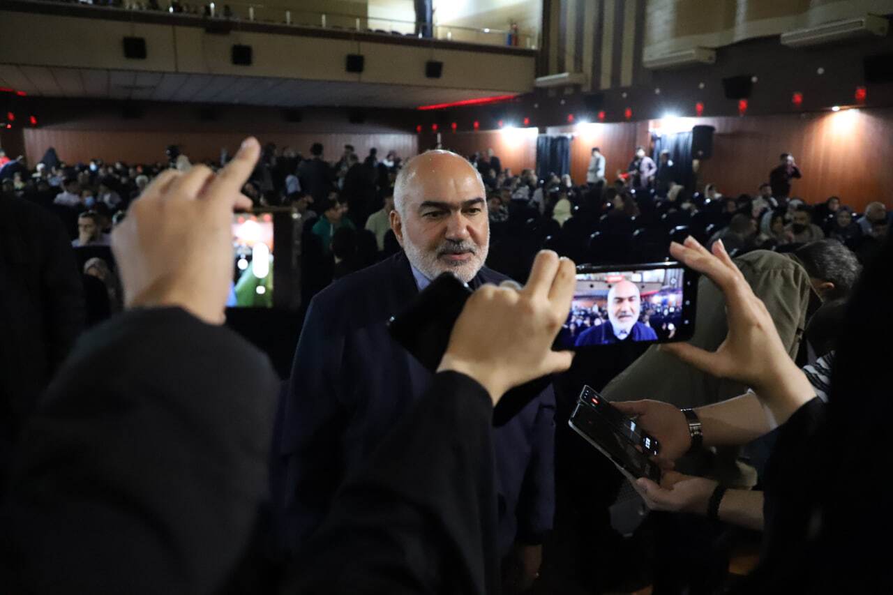 استاندار خوزستان در مراسم اکران فیلم