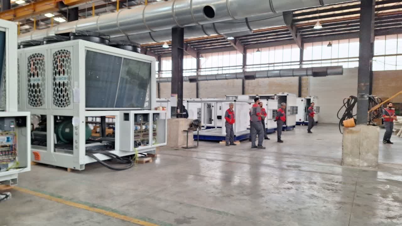 کارخانه شماره ۲ شرکت حرارت سازه مبنا در کاسپین قزوین افتتاح شد