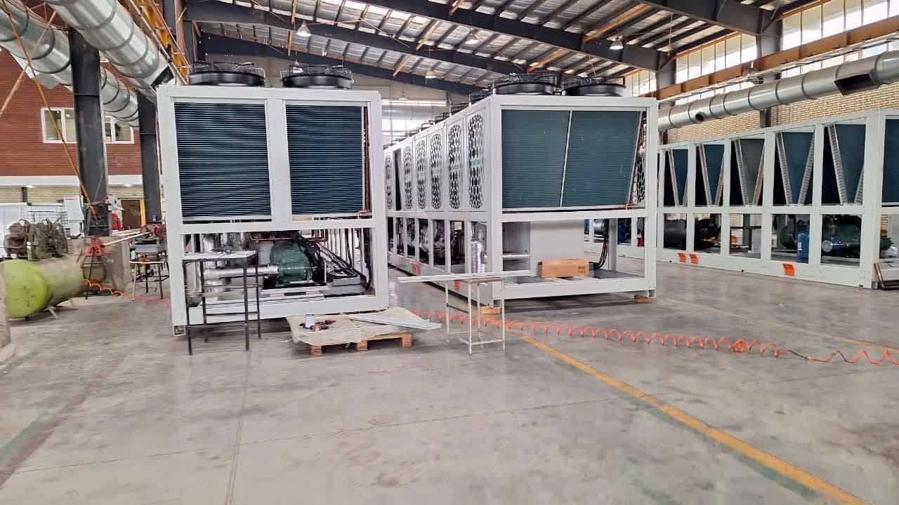 کارخانه شماره ۲ شرکت حرارت سازه مبنا در کاسپین قزوین افتتاح شد