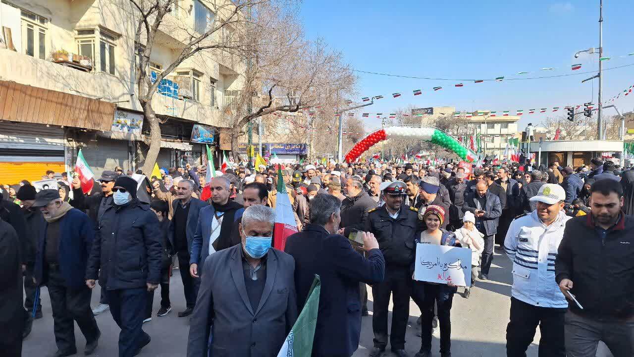 صدای انقلاب مردم ایران در راهپیمایی ۲۲ بهمن باردیگر شنیده شد