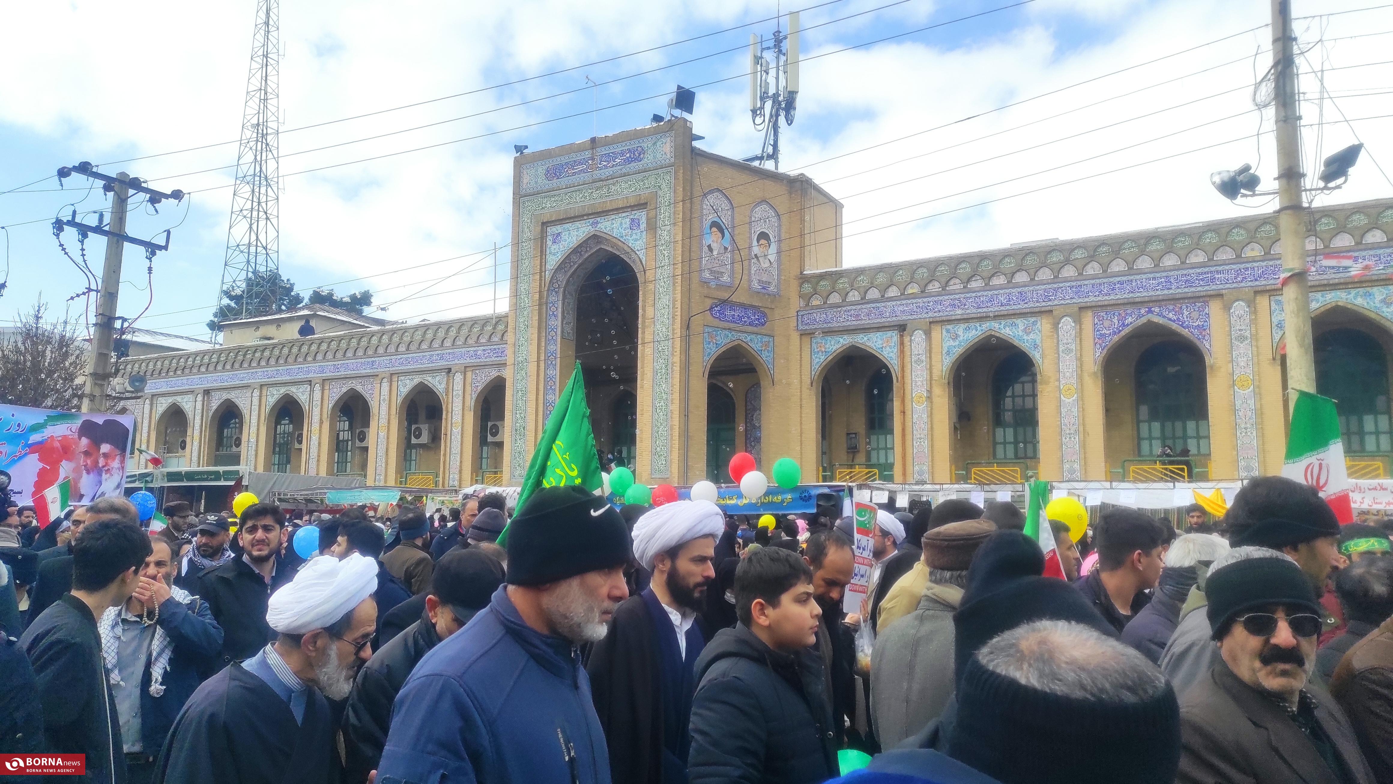 حضور پرشور کرمانشاهیان در راهپیمایی ۲۲ بهمن